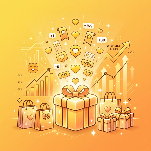 카카오 선물하기 찜 마케팅 - 캐시플랜